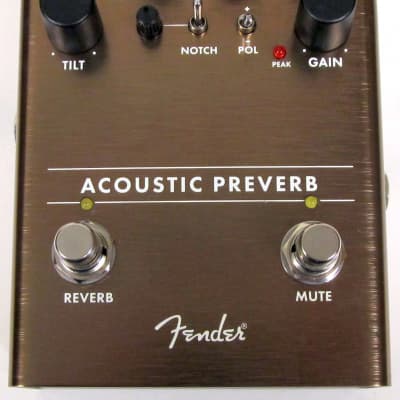 Fender Acoustic Preverb | Reverb