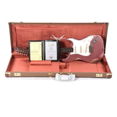 Fender Custom Shop 1959 Stratocaster "Chicago Special" Heavy Relic Aged Champagne Sparkle w/Rosewood Neck (Serial #R120025) image 8