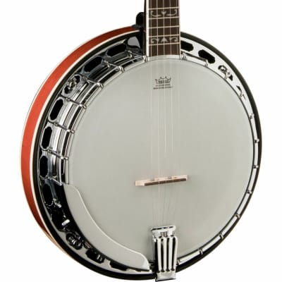 Washburn B16K Americana Series Maple Neck Wood 5-String Banjo w/Remo Head & Hardshell Case image 2
