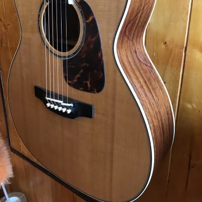 Takamine CP7MO TT Thermal Top Series OM Acoustic/Electric Guitar - Natural Gloss w/Hard Case (Custom Setup) image 6