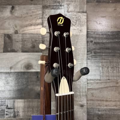 Danelectro '59 Triple Divine Electric Guitar - Dark Burgundy image 6
