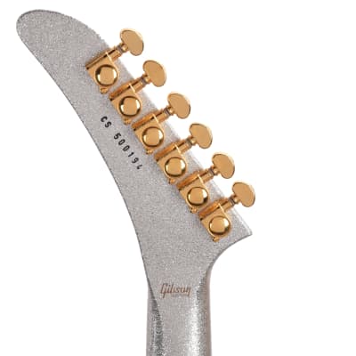 Gibson Custom Shop Explorer Custom "CME Spec" Silver Sparkle VOS (Serial #CS500194) image 7