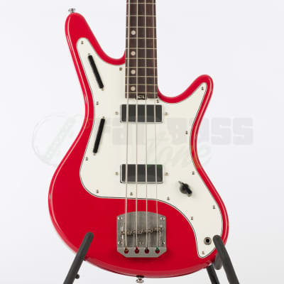 Nordstrand Acinonyx Short Scale Cat Bass - Dakota Red with Parchment Pickguard + FREE NordyMute for sale