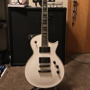 ESP LTD EC-1000 Deluxe 2008 Snow White | Reverb