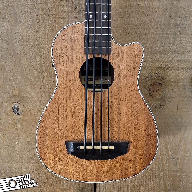 Kala Scout U-Bass Acoustic/Electric Ukulele Bass w/ Gig Bag Used
