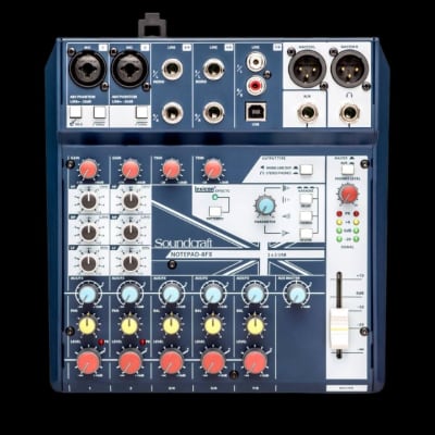 Soundcraft Notepad-8FX - 8 Channel Mixer image 1