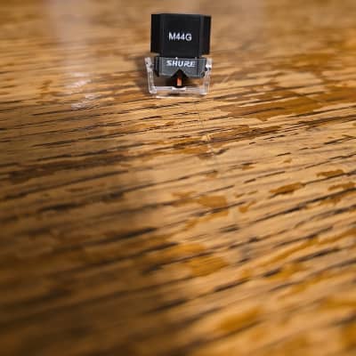 SHURE M44G PHONO CARTRIDGE & TECHNICS HEADSHELL PAIR | Reverb