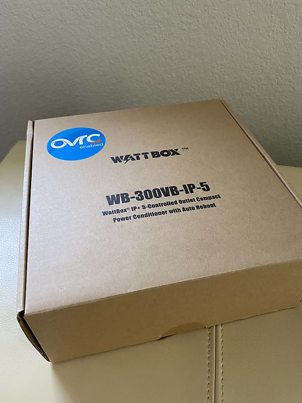 WattBox WB300VBIP5 Power Conditioner with OVRC Excellent Reverb