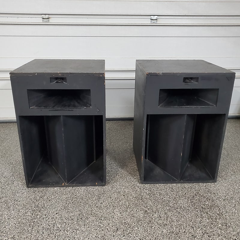 Klipsh Lascala horn speakers  			