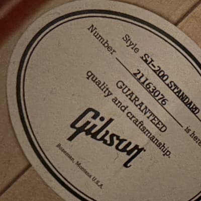 Gibson Standard 2023  - Sunburst image 4