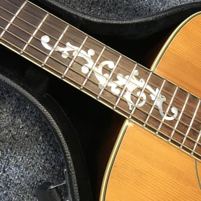 Washburn D95 LTD # 1484 of 1995 acoustic-electric guitar 1995 with original Washburn hard case. image 6