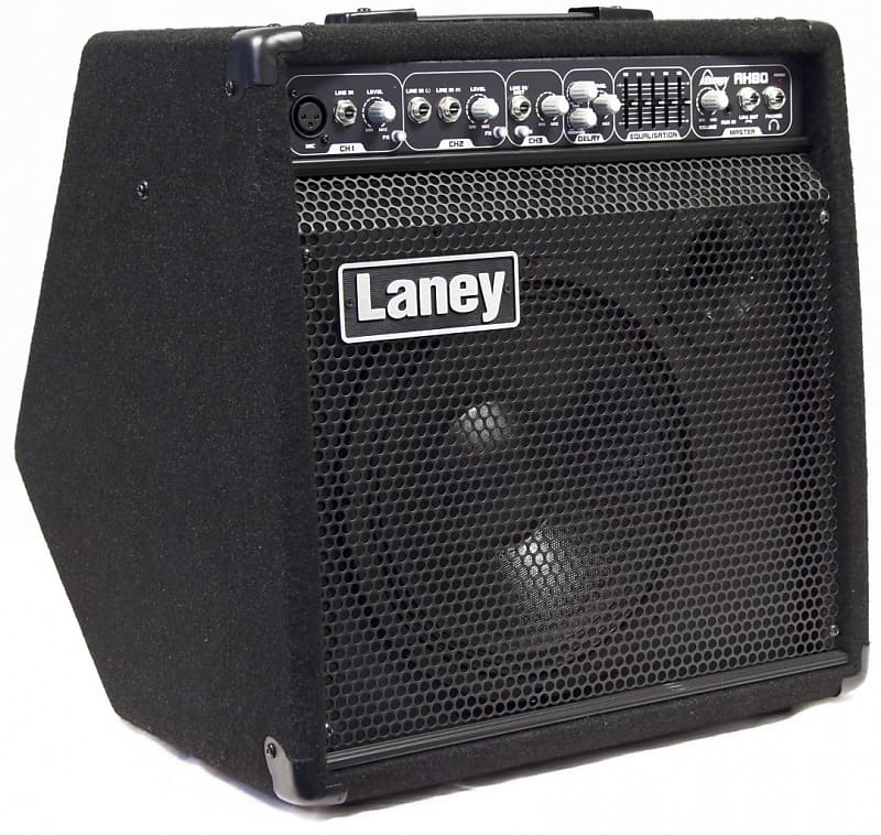 Laney Audiohub Combo AH80 80-Watt 1x10" 3-Channel Guitar/Keyboard Amp / Mixer image 1
