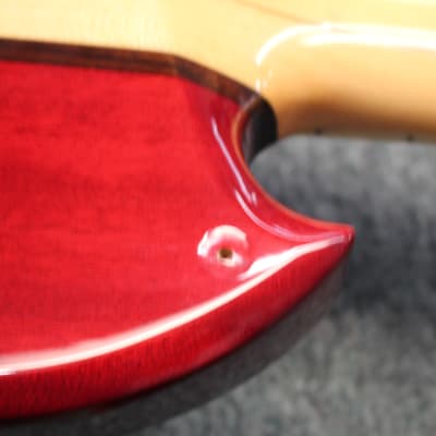 B.C. Rich Mockingbird NJ Classic Transparent Red Electric Guitar image 13