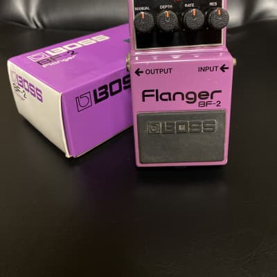 Boss BF-2 Flanger 1984-1990 (Green Label) Made In Japan | Reverb