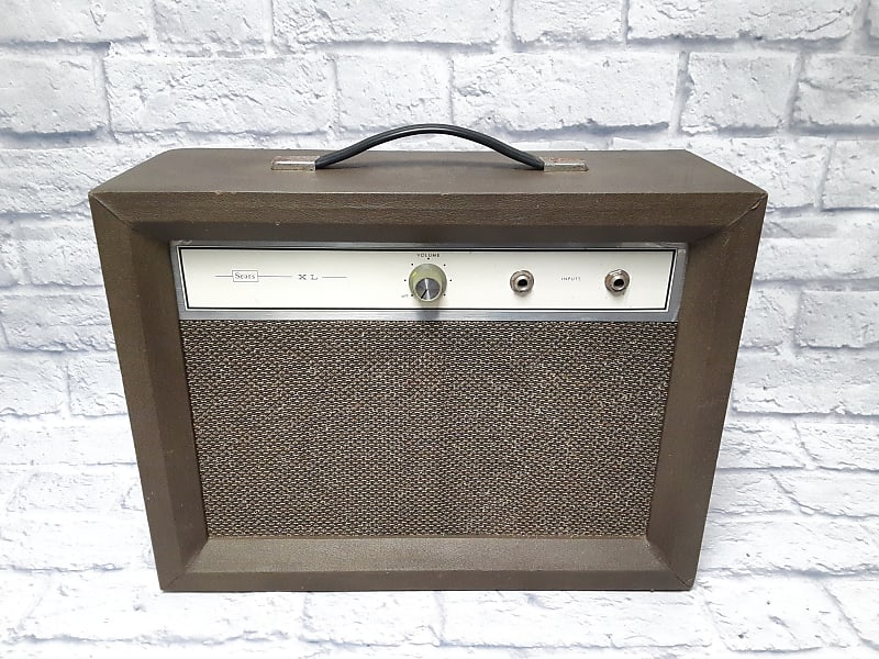 Vintage 60's Silvertone 1419 - Tube guitar Amp | Reverb