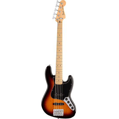 最終値　Fender American Deluxe Jazz Bass V Fender American Deluxe Jazz Bass V Ash - Tobacco Sunburst