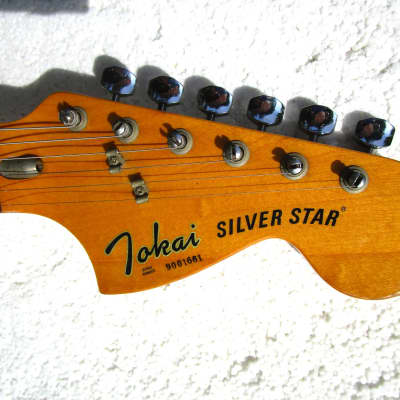 Tokai Silver Star Guitar,  1980's,  Japan,  Three Bolt w/Bullet, Gig Bag image 2