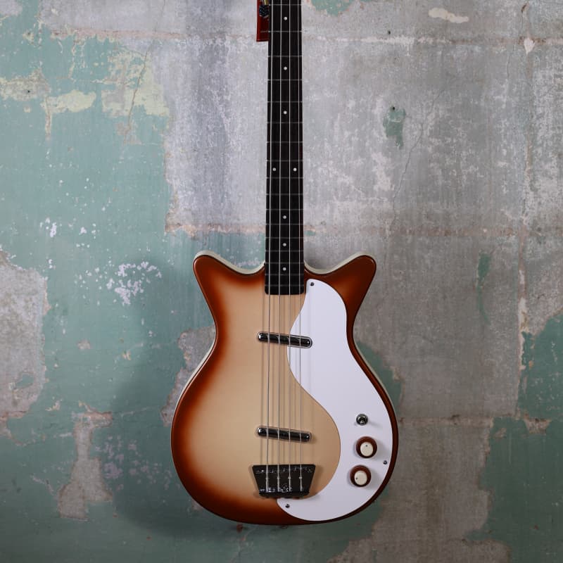 新版 danelectro ダンエレクトロ Burs Pink 59DC エレキギター ...