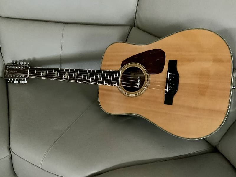 Morris MB-50 Japan-made 12 String Guitar — Brasilian