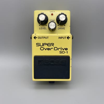 Boss SD-1 Super Overdrive 1981 - 1988 Made In Japan | Reverb