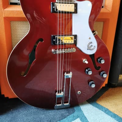 Epiphone Riviera 2021 Sparkling Burgundy | Reverb