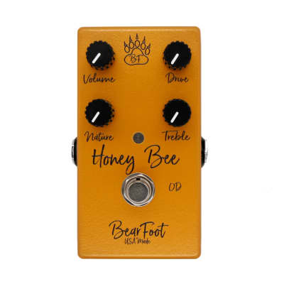 特価！BearFoot Honey Bee OD ギターエフェクター Bearfoot FX Honey Bee OD | Reverb