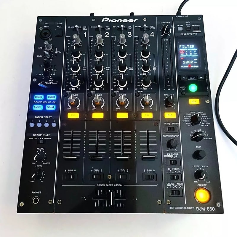 Pioneer DJM850-K DJミキサー Pioneer DJM850-K DJミキサー