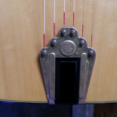 Pierre Anastasio Petite Bouche Gypsy Jazz Manouche Guitar #162D 1991 - Natural image 13