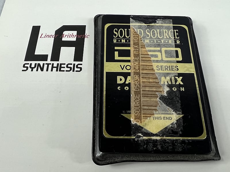 Sound Source Roland D-50 D50 Dance Mix Memory Sound Card