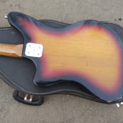 Vintage 1960's Splendor SG-803 Electric Guitar - Sunburst - Very Clean! image 7
