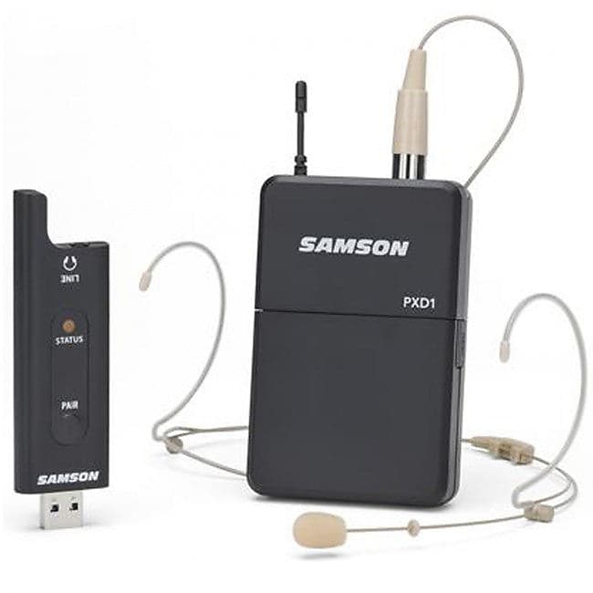 Samson Wireless XPD2-HEADSET USB Digital Wireless Mic System Headset Microphone image 1