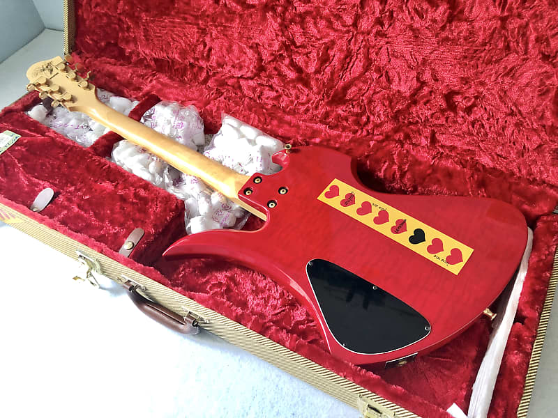 🍒 Sign Mockingbird 🍒 X Japan 松本秀人 簽名 琴 Burny Fernandes