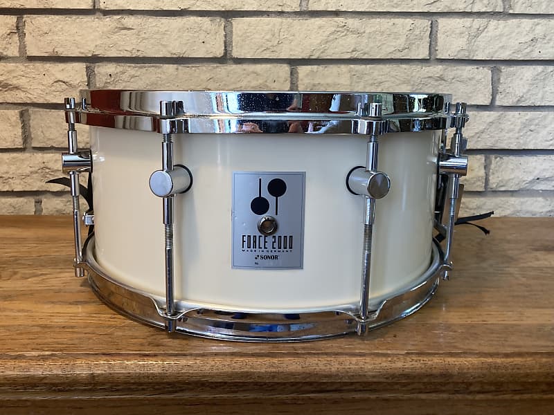 Sonor Force 2000 White 14x6.5” Snare image 1