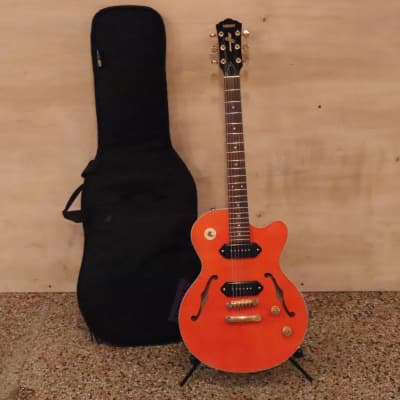 Yamaha AEX 502 Semi Hollow Electric Guitar w/ P90's and VIDEO | Reverb