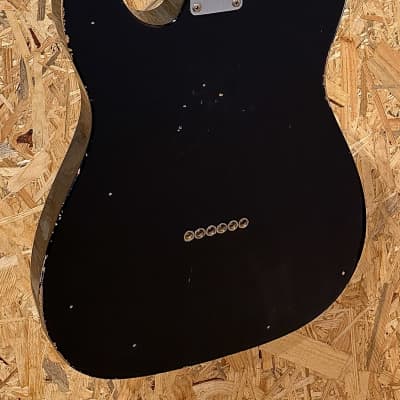 Pre Owned Fender Custom Shop 2014 '63 Telecaster Relic - Black, Rosewood Inc Case image 4