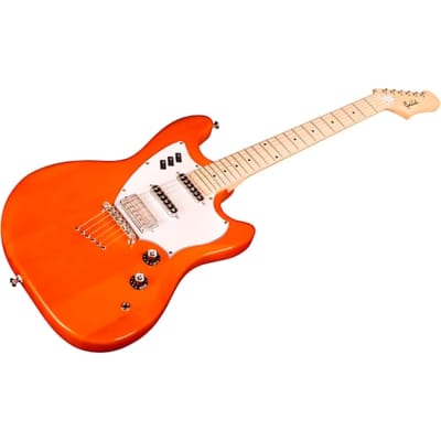 Guild Surfliner Solidbody Electric Guitar  2023 - Sunset Orange image 5