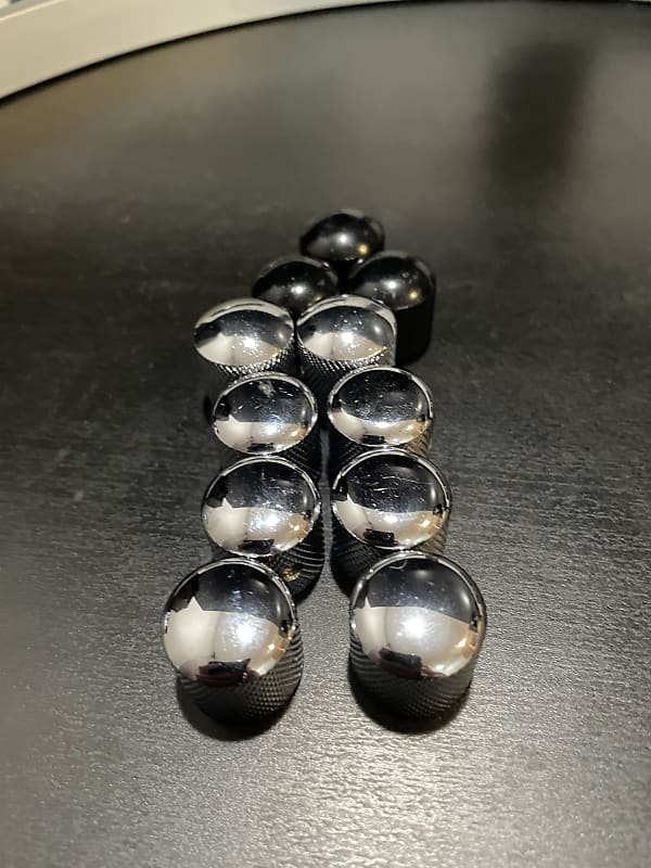ESP LTD guitar knobs Chrome Reverb