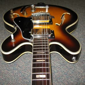Vintage 60's Kent Hollow Body "335" with Bigsby image 8
