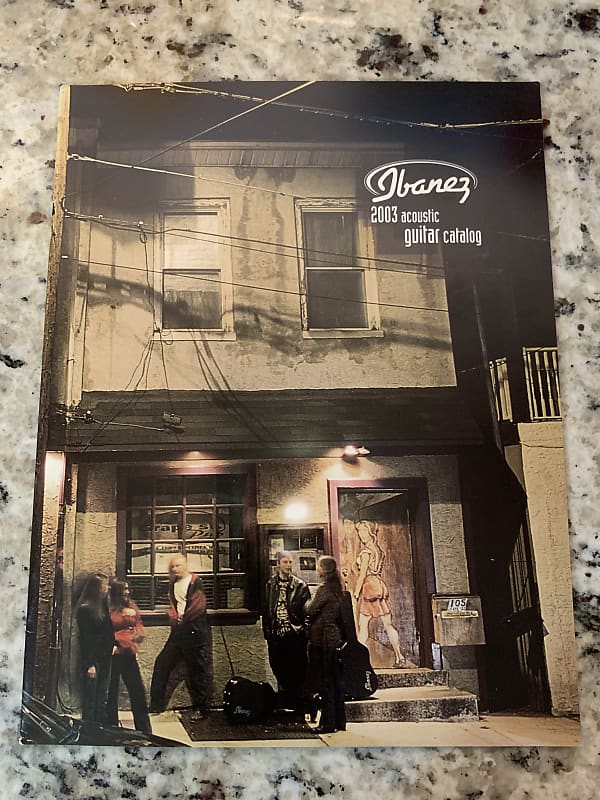 Ibanez Acoustic Guitar Catalog 2003 Talman PF Performer Reverb