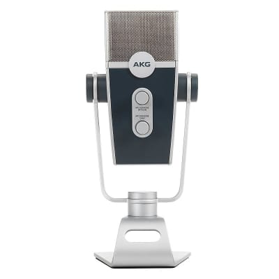 AKG Lyra USB Microphone Bundle with Samson SR350 Headphones image 2