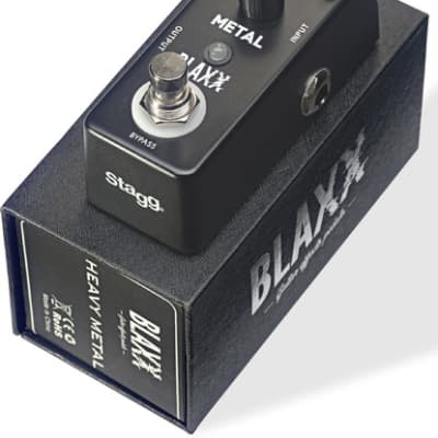 Blaxx Metal Distortion Guitar Effects Pedal for sale