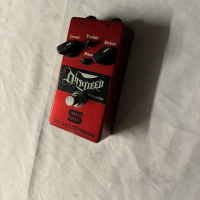 Seymour Duncan Dirty Deeds Distortion Pedal 2000s - Red image 2