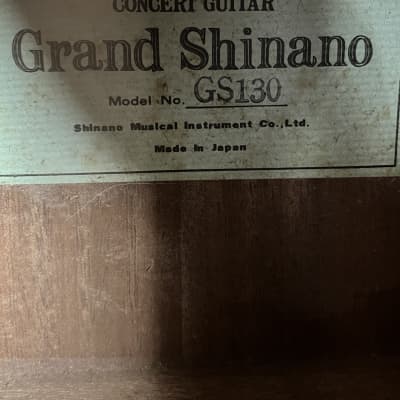 Grand Shinano GS-130 Handmade MIJ Rare image 5