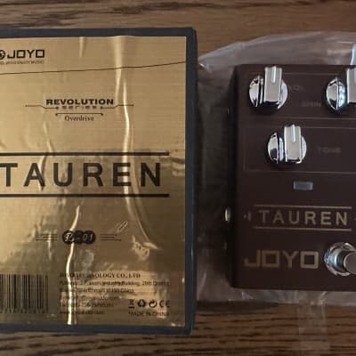 Reverb.com listing, price, conditions, and images for joyo-r-01-tauren-overdrive