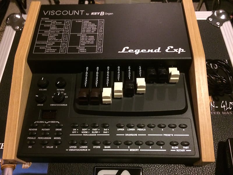 Viscount Legend Exp Organ Sound Module w extra Power Supply Reverb