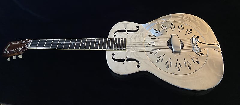 National Resonator Guitar Style O 14-fret 2008 - Nickle-plated Brass image 1