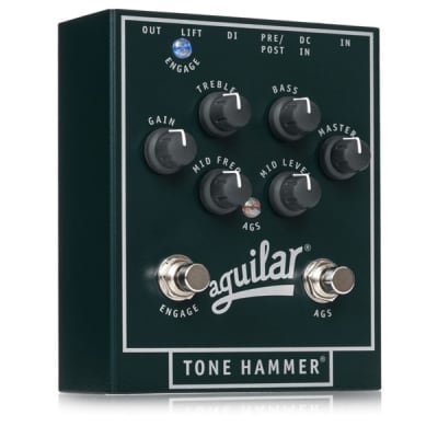 Reverb.com listing, price, conditions, and images for aguilar-tone-hammer-preamp-direct-box