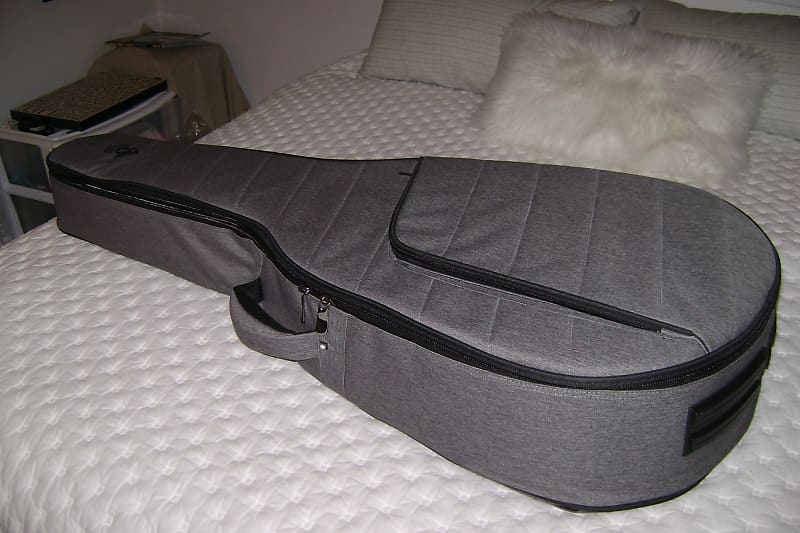Guild Jumbo Acoustic Guitar Case 2020 gray Reverb