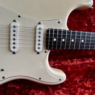 Fender Jeff Beck Artist Series Stratocaster Olympic White 2005 image 4