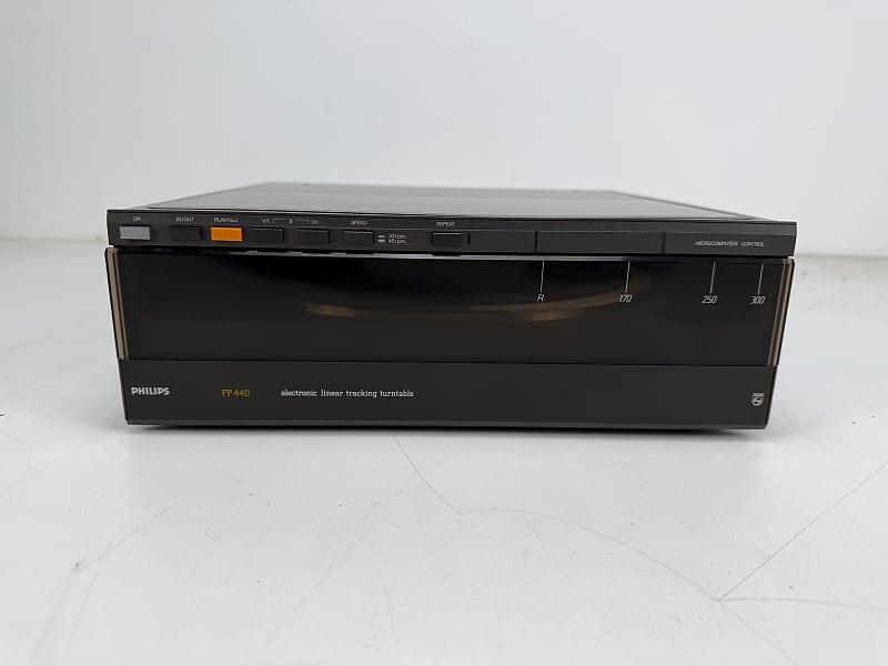 Philips FP - 440 Electronic Linear Tracking Turntable  			